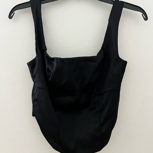 Abercrombie & Fitch Tops - Abercrombie & Fitch Black Sleeveless Bustier tank top